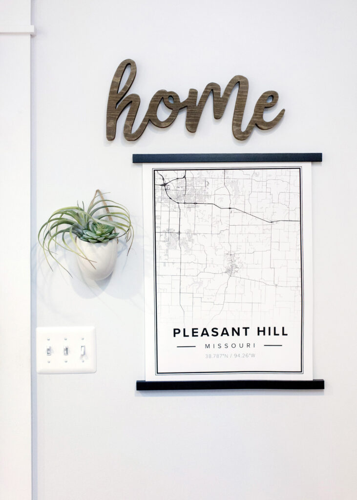 Mapful Home Wall Decor