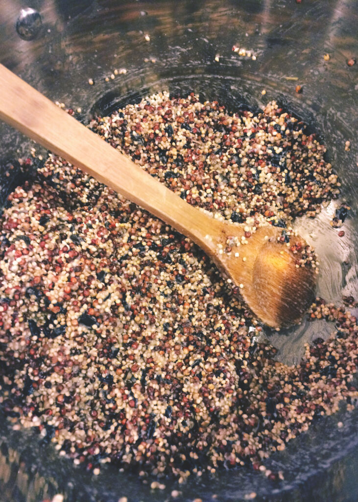 Bird Seed Peanut Butter MIxture