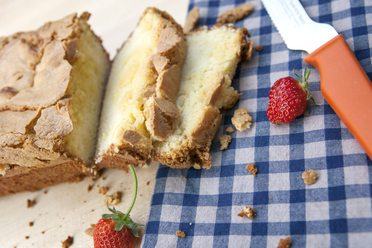 Fresh Baked Pound Cake Slices