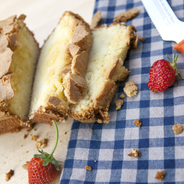 Fresh Baked Pound Cake Slices