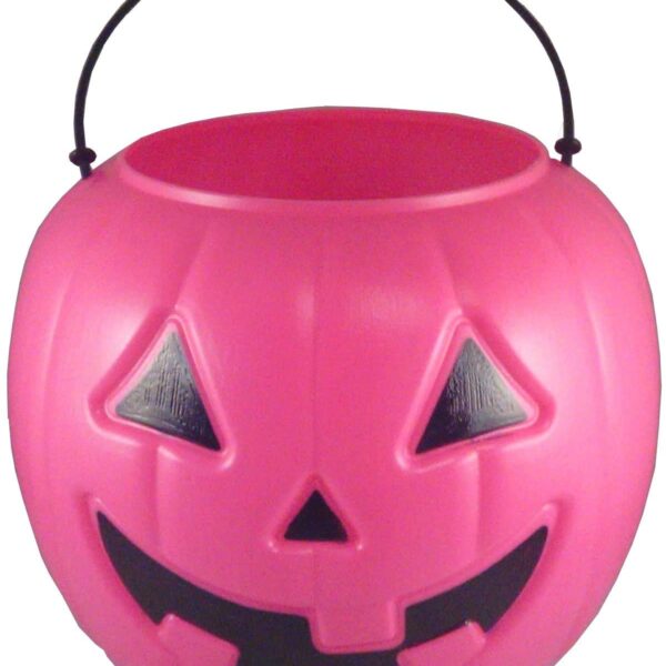Plastic Pumpkin Candy Bucket