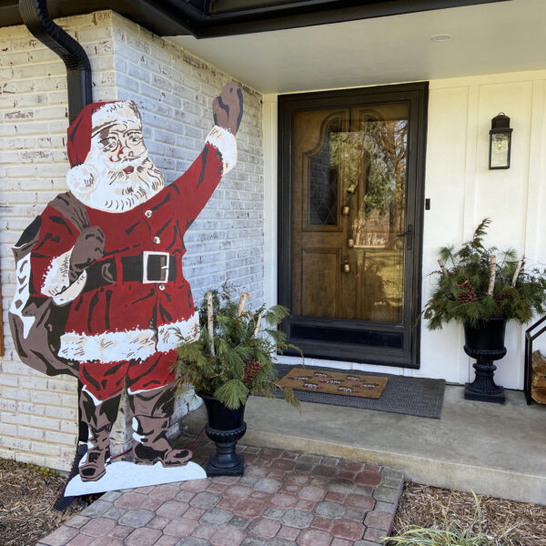 ChristyB: Paint-by-Number Santa