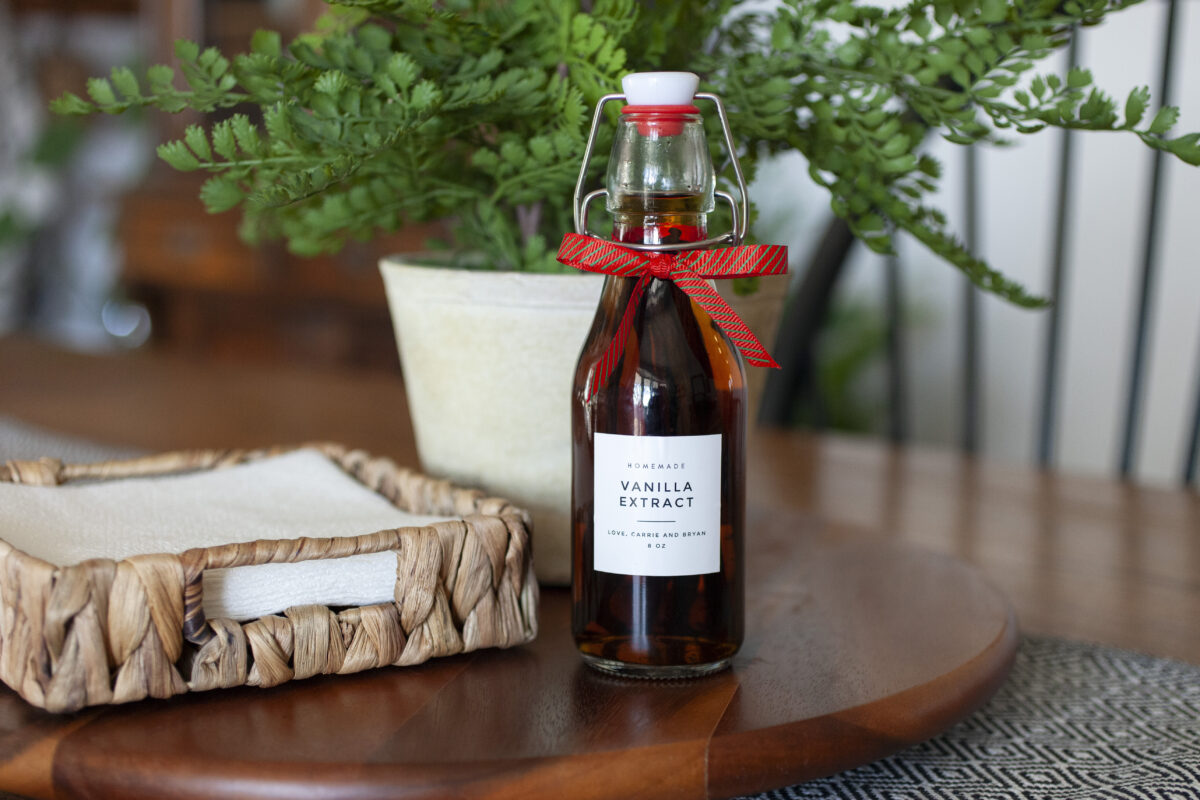 Homemade Vanilla Extract Recipe