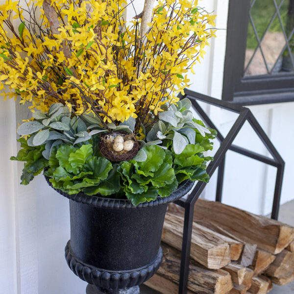 Spring Front Porch Planter