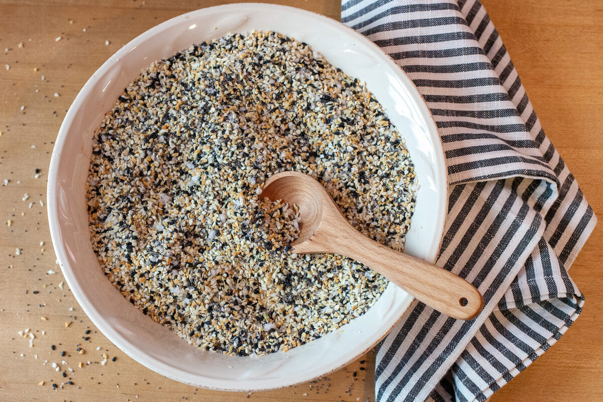 Everything But Bagel Seasoning DIY