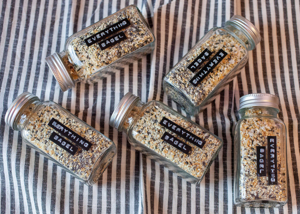 Homemade Everything Bagel Seasoning Gifts