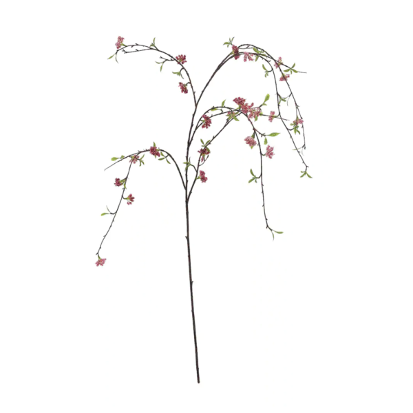 Pink Mixed Dropping Flower Branch