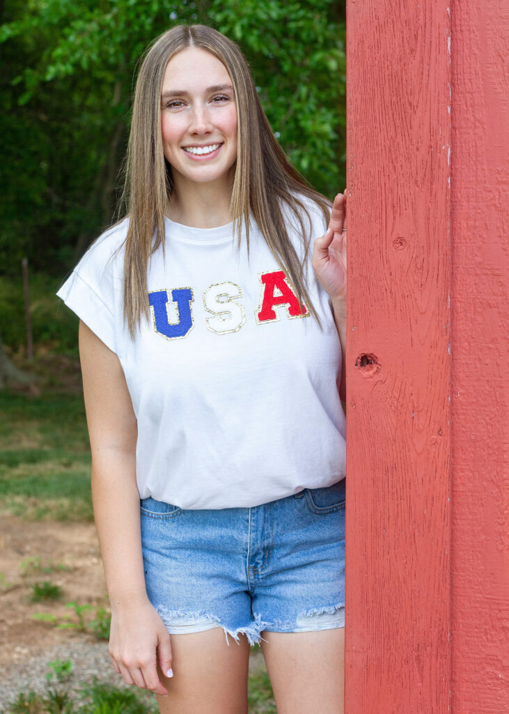 USA Patriotic DIY Tee