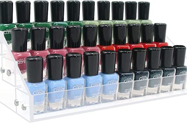 Clear Nail Polish Shelf