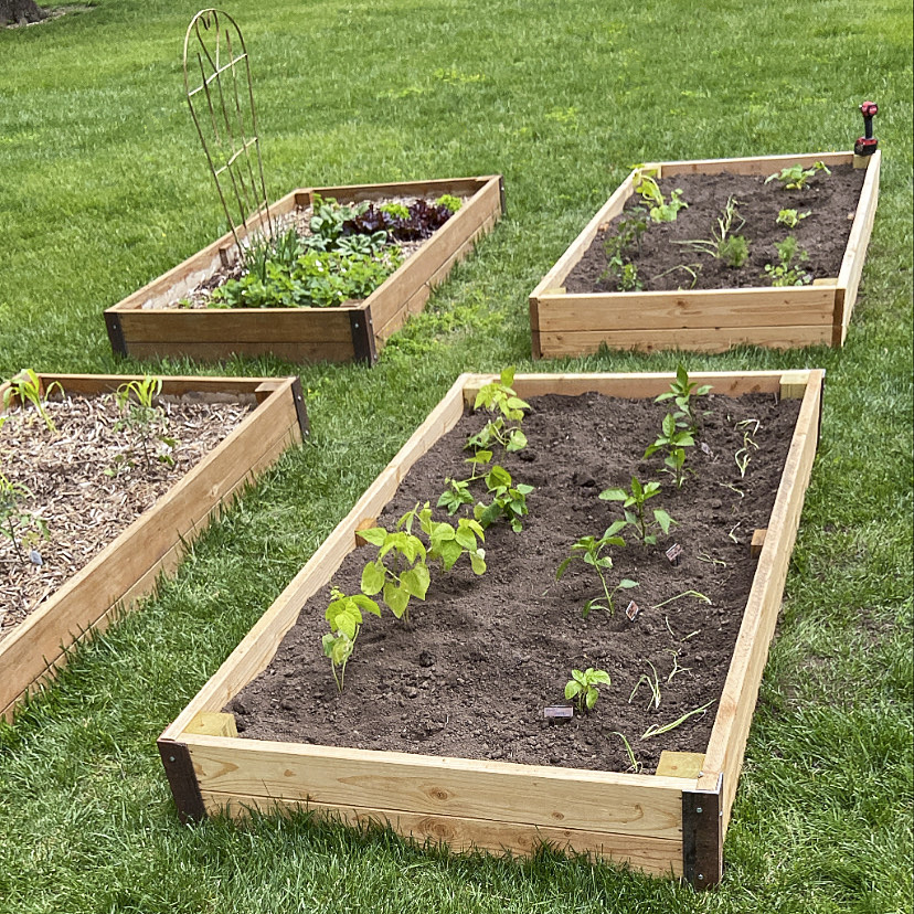 Spring Raised Garden Beds