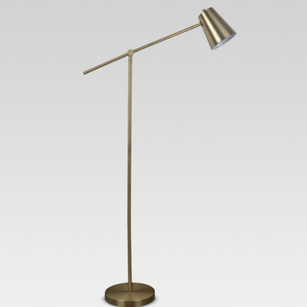Brass Cantilever Floor Lamp