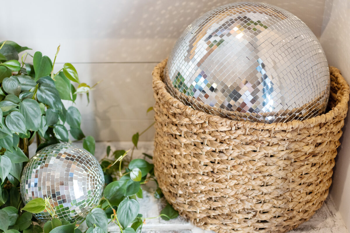 Decorate with Disco Balls