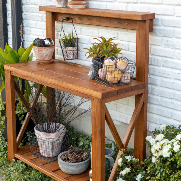 Cedar Potting Bench DIY