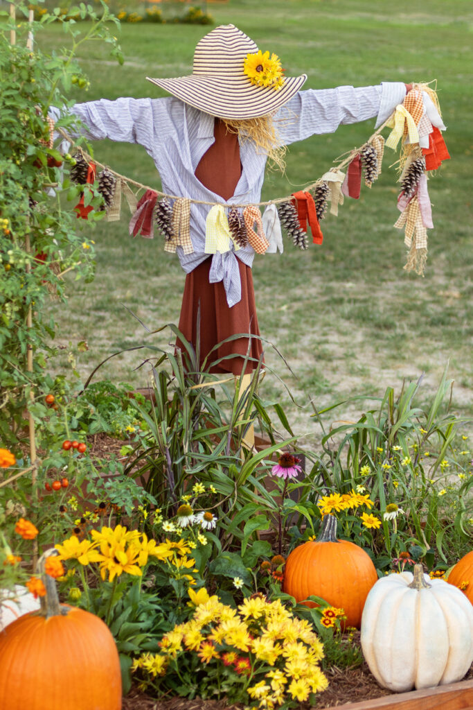 How to Make a Garden Scarecrow