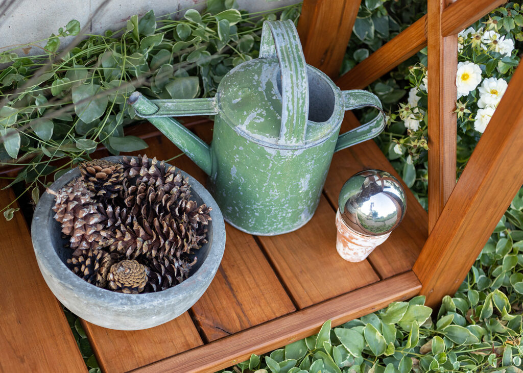 Potting Bench Decor