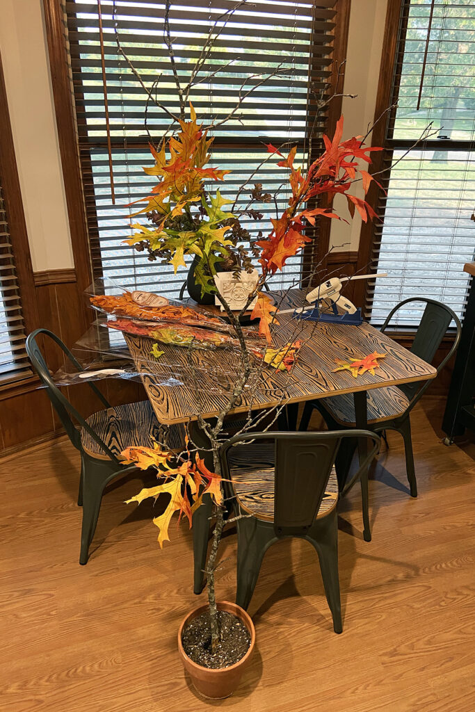 DIY Faux Fall Tree How-To