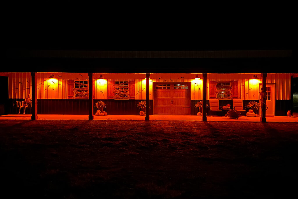 Barn Halloween Scene