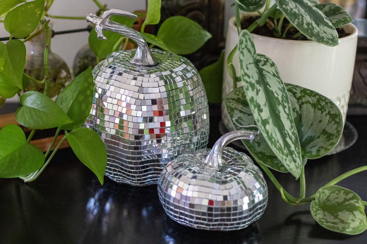 Disco Pumpkin DIY