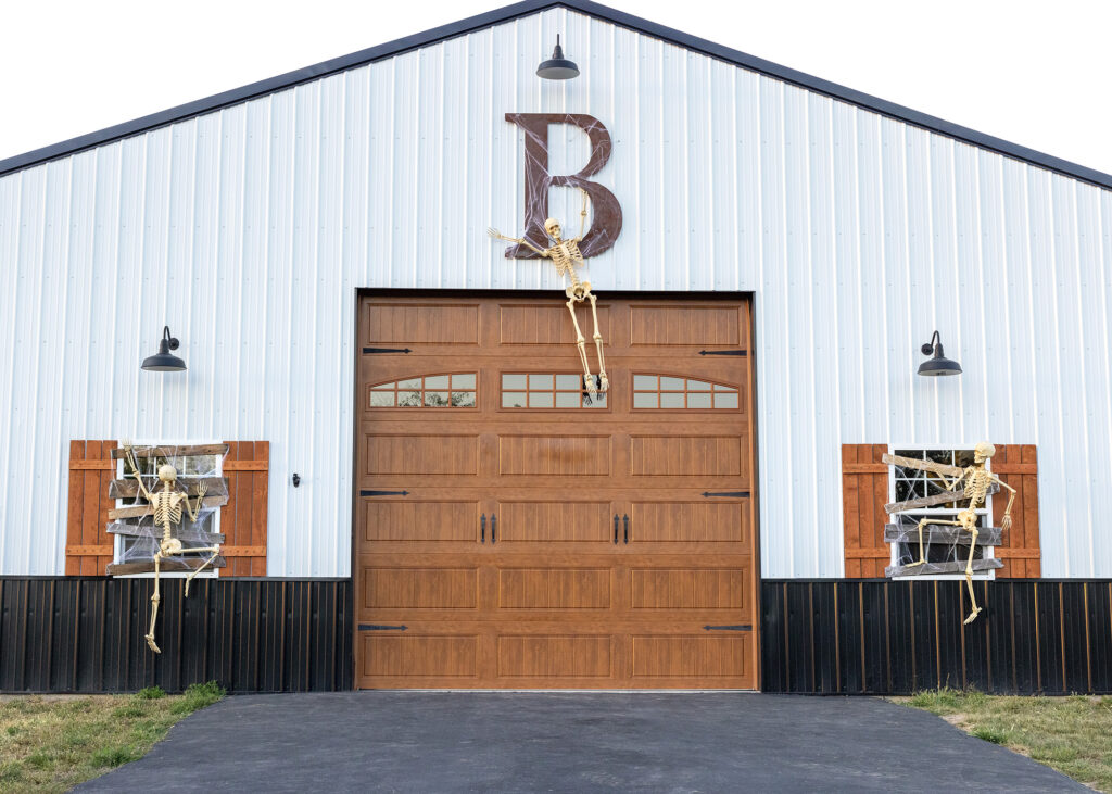 Halloween Barn Display