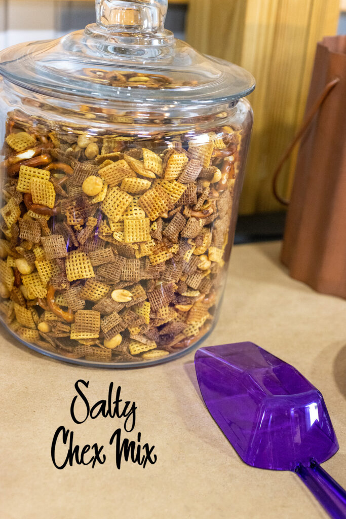 Halloween Fall Party Salty Chex Mix