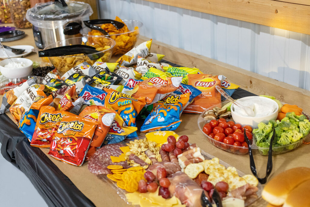 Halloween Party Food Spread