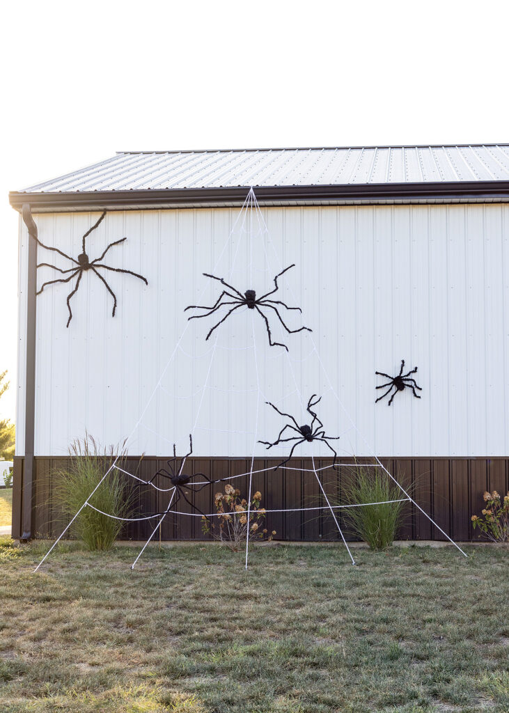 Hlaloween Barn Spiders