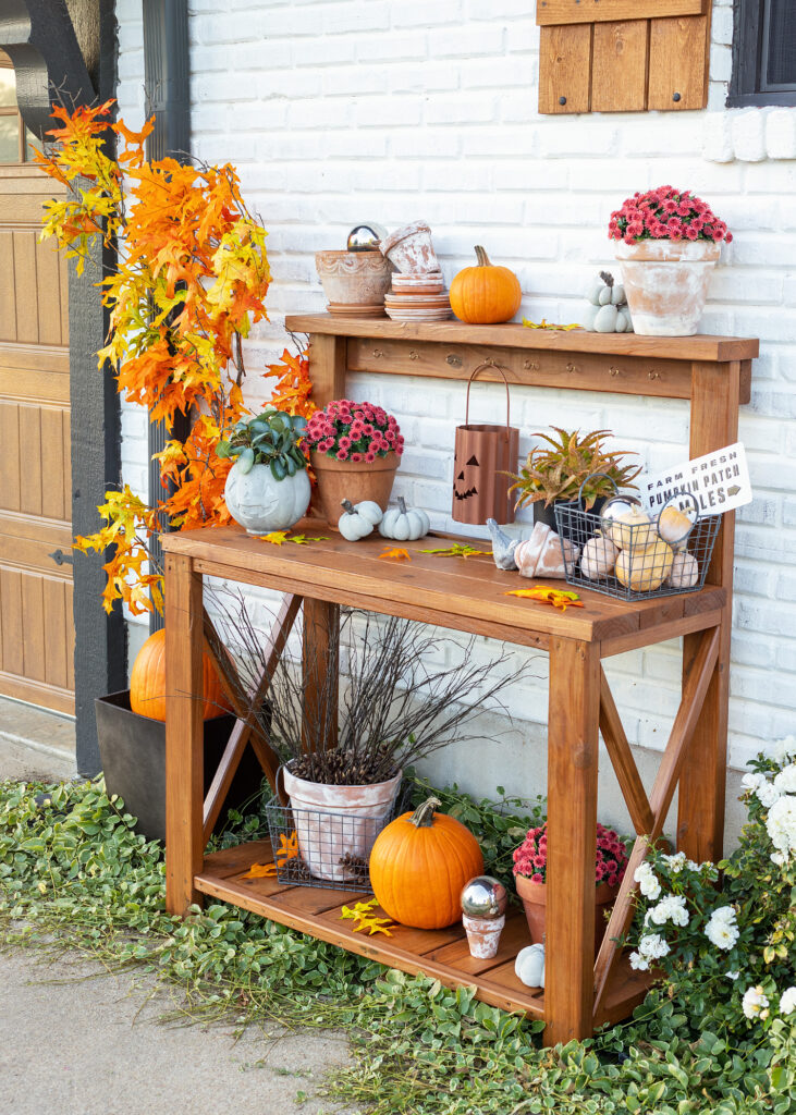 How to Make a Fall Faux Tree
