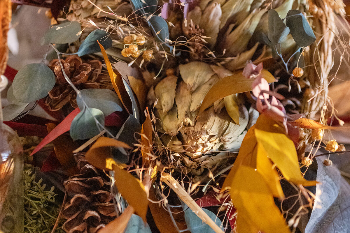 Thanksgiving Cornucopia Tablescape