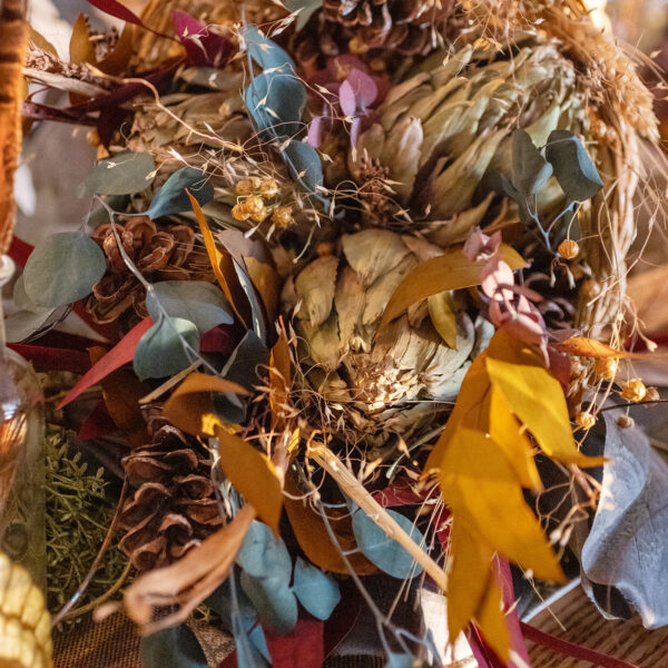 Thanksgiving Cornucopia Tablescape