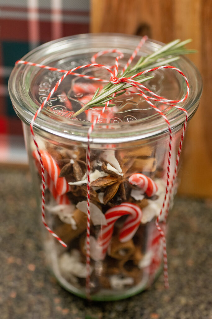 Candy Cane Stovetop Potpourri Recipe