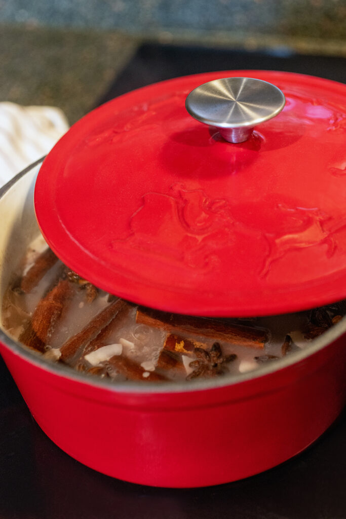 Christmas Candy Cane Stovetop Potpourri Recipe