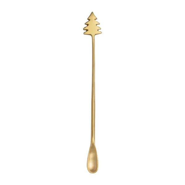 Christmas Tree Cocktail Spoon