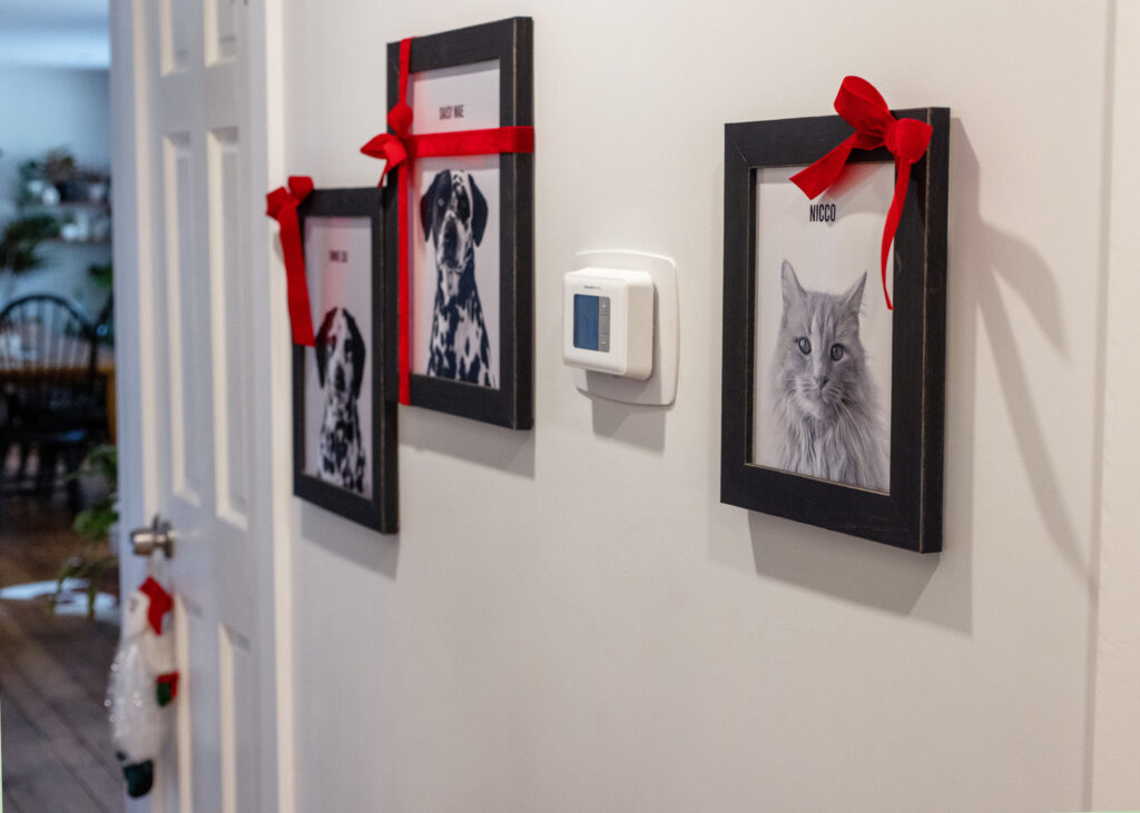 Gallery Wall Christmas Bows