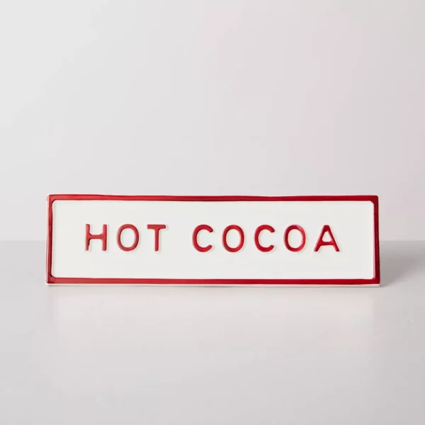 Hot Cocoa Sign