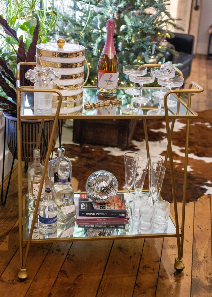 NYE Bar Cart