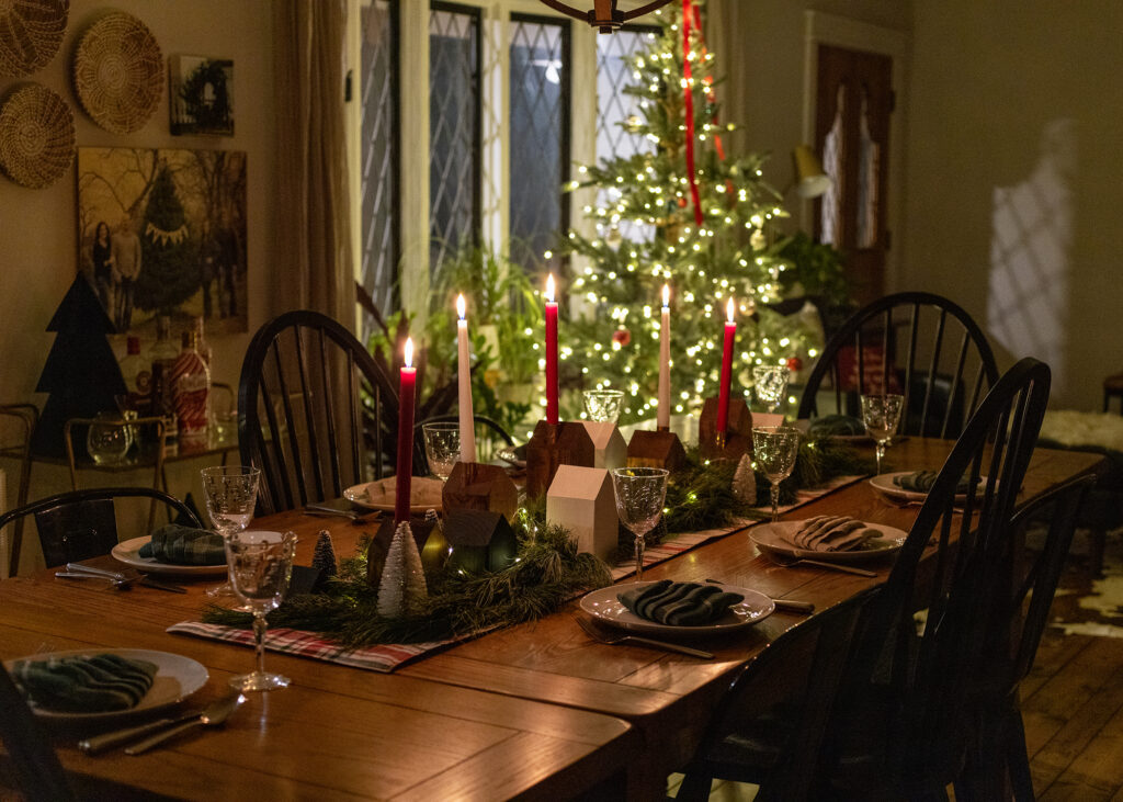 Christmas Dining Table