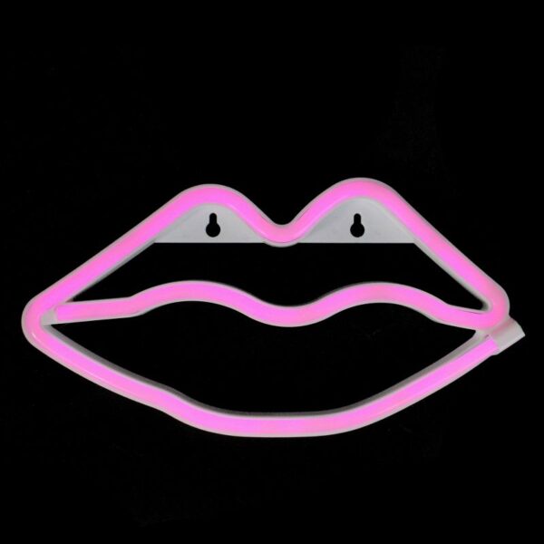 LED Valentine's Lips