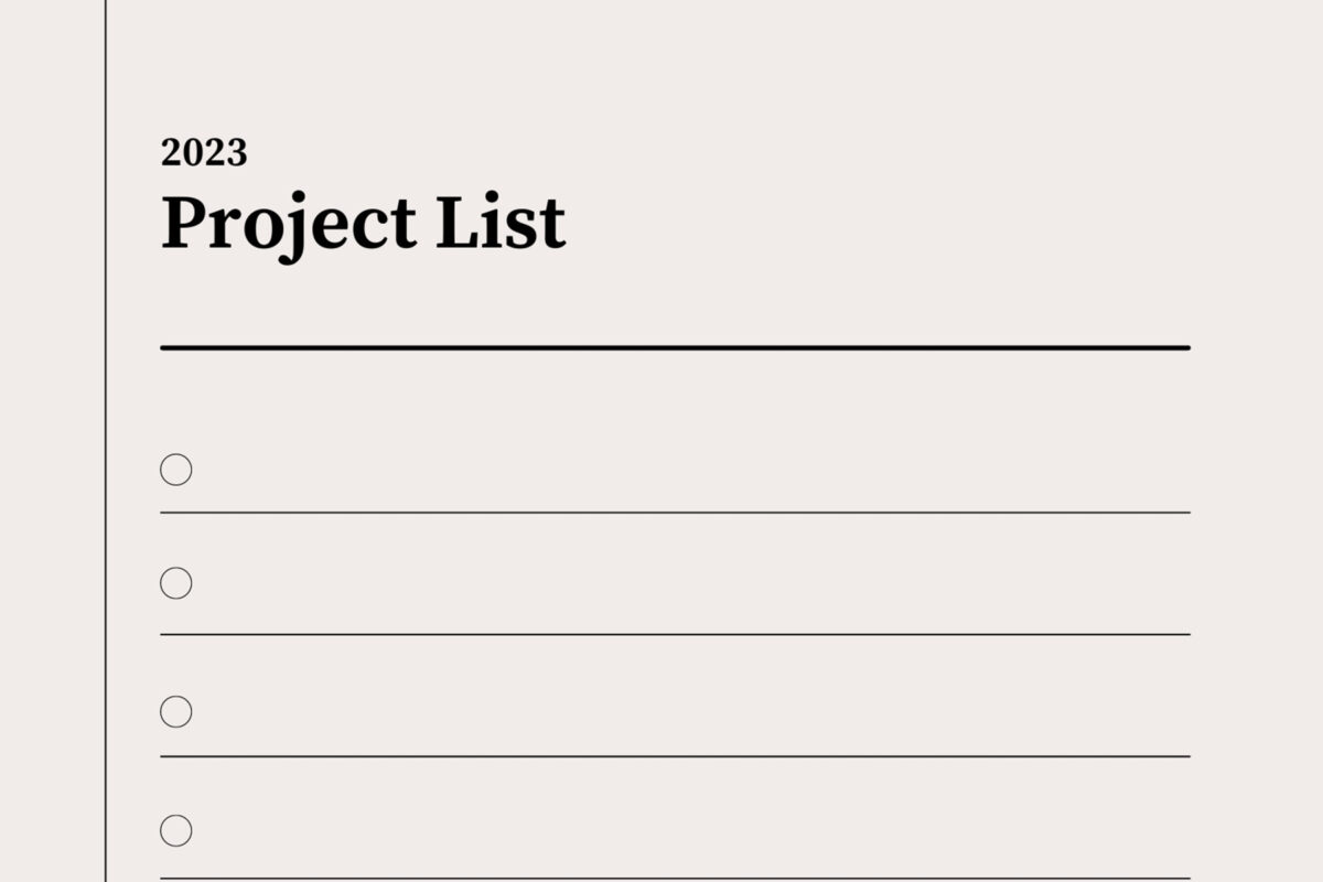 2023 Project List Blog Header Image