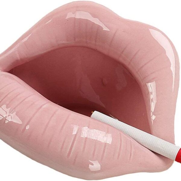 Pink Lips Ash Tray