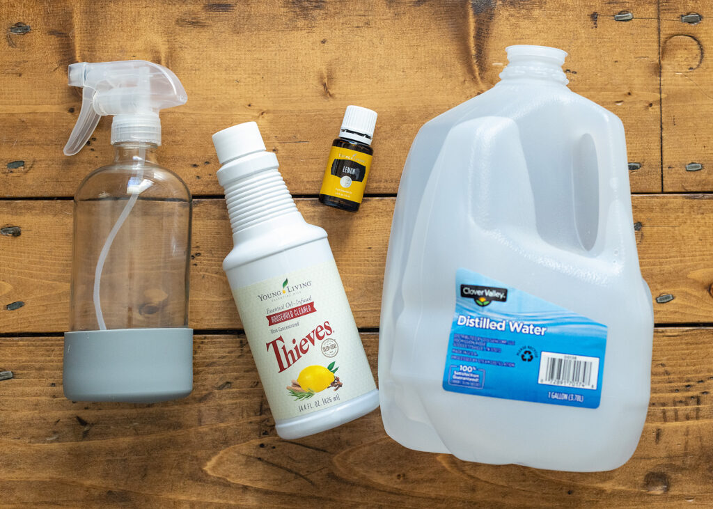 DIY Household Thieves Cleaner Recipe Ingredients