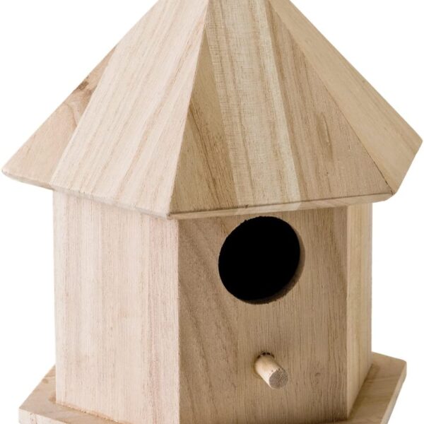 Wooden Birdhouse Gazebo