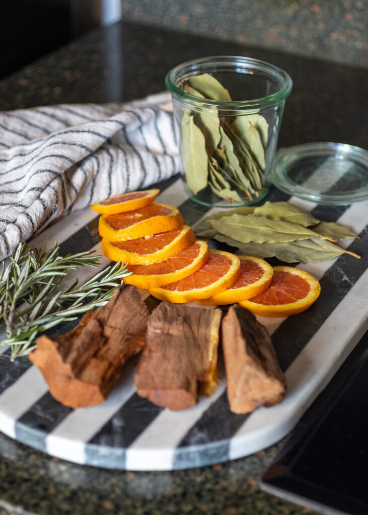 Woodsy Citrus Potpourri Simmer Pot Ingredients