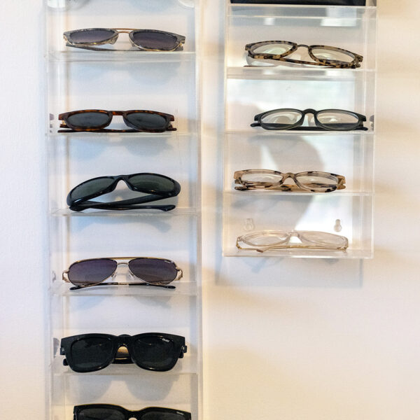 Acrylic Glasses Storage