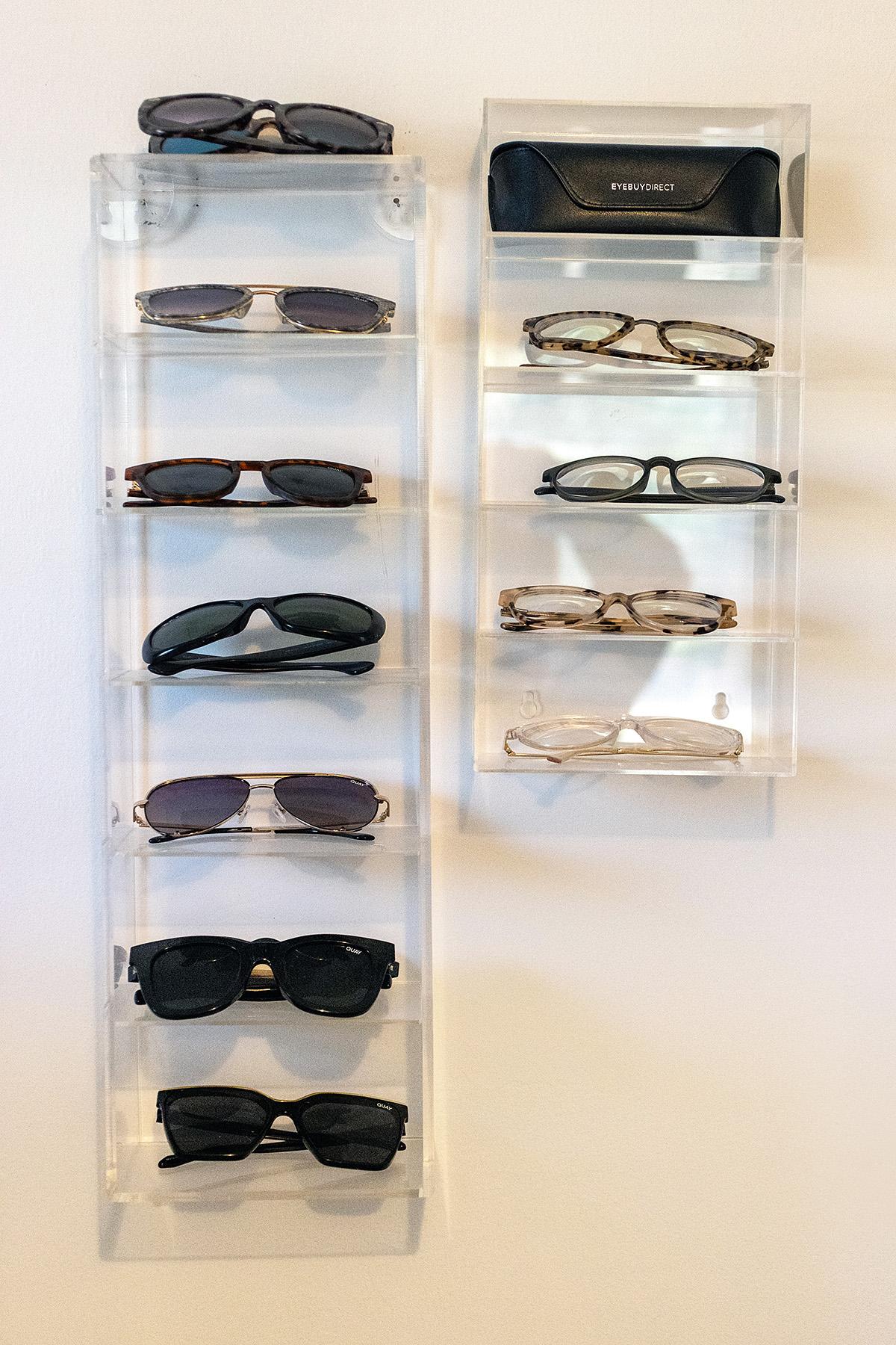 Acrylic Glasses Storage