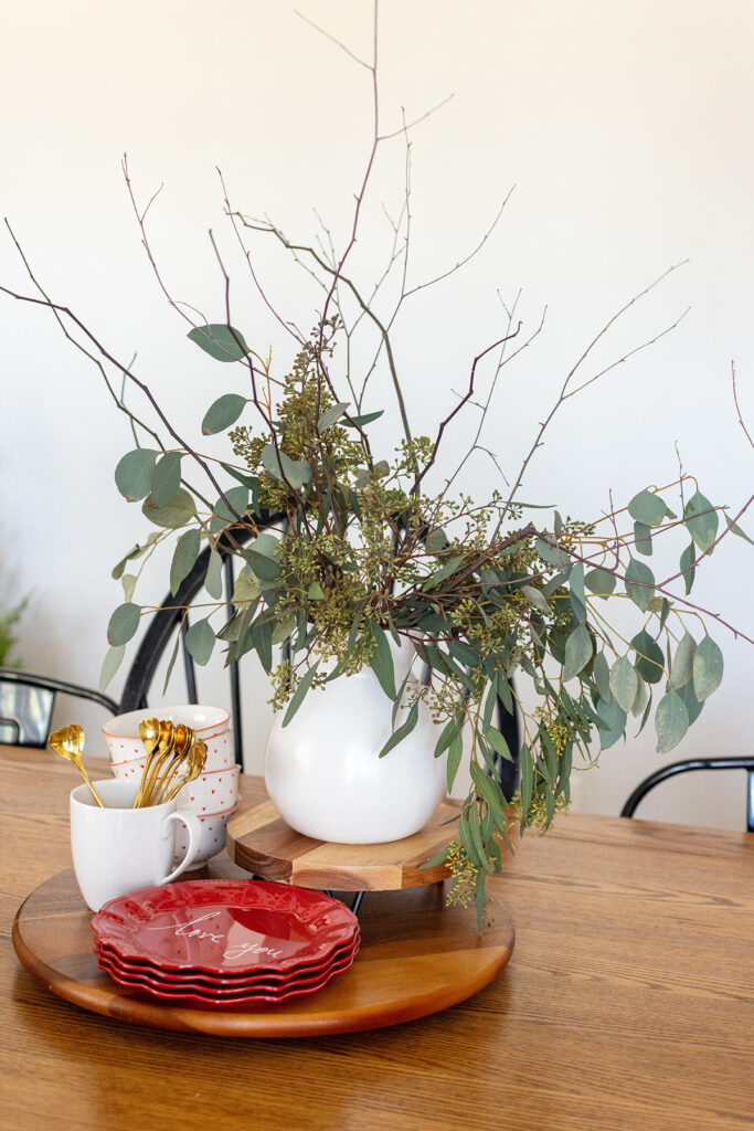 Valentine's Table Display