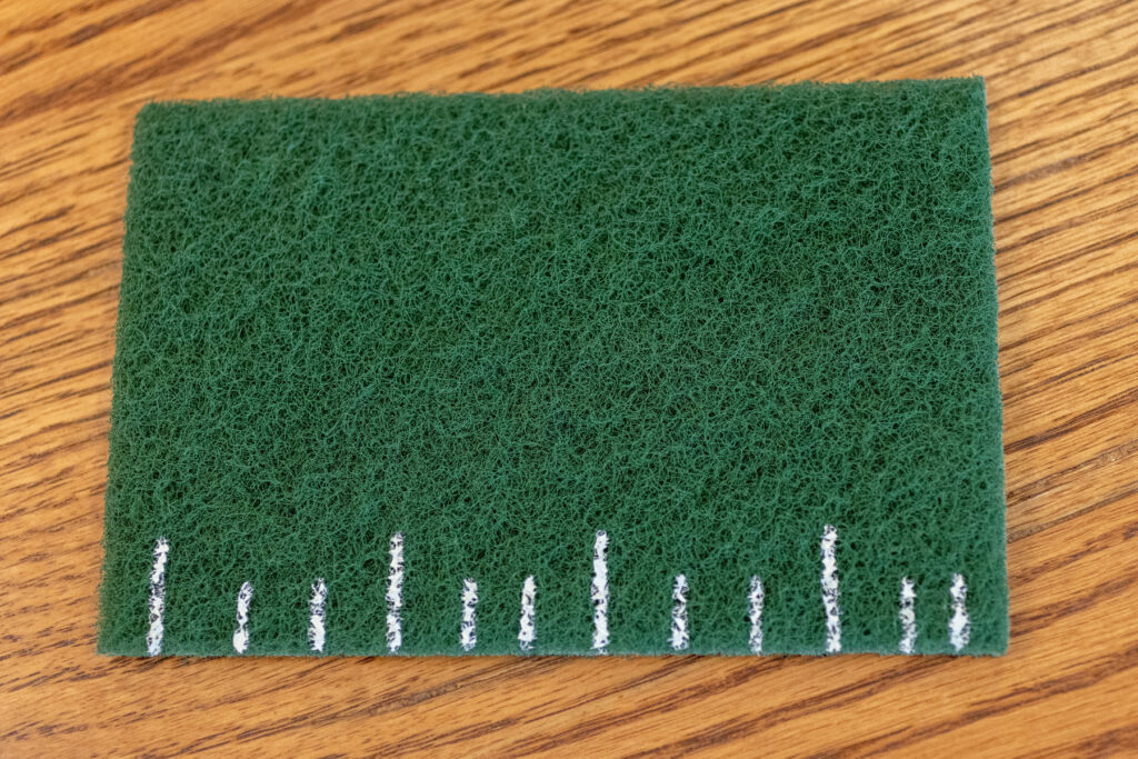 DIY Football Field Turf Coaster Tutorial