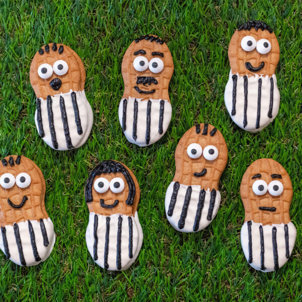 Super Bowl Referee Nutter Butter Cookies