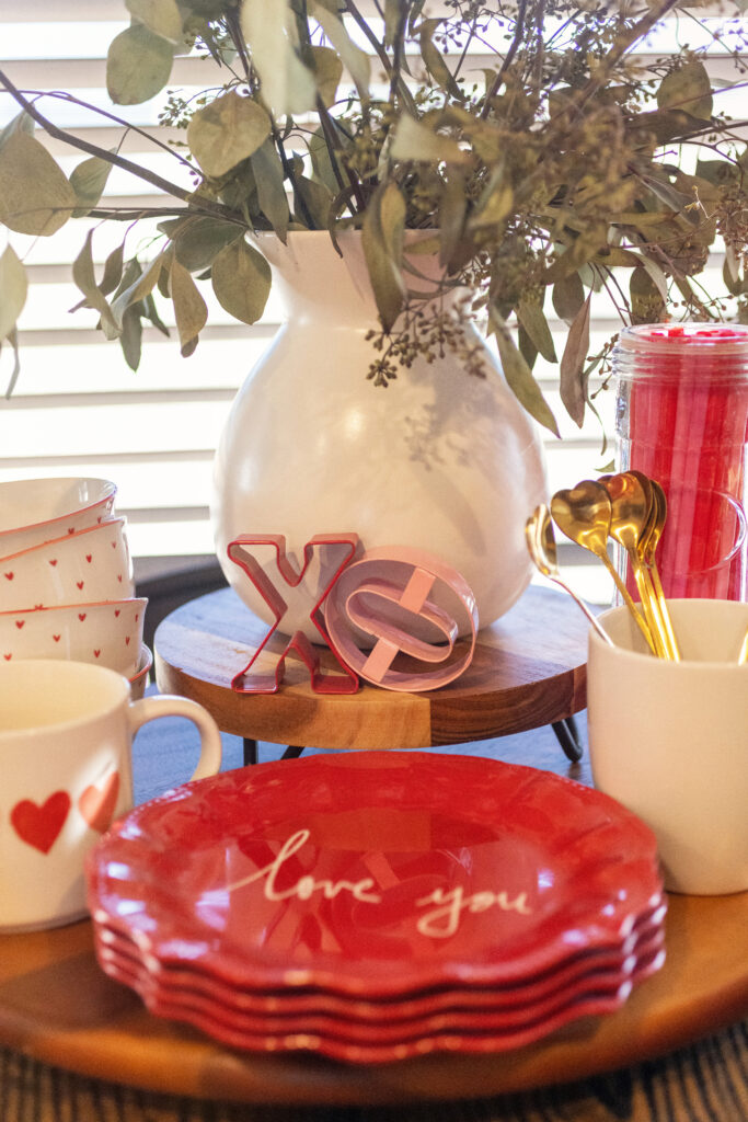 Valentine's Day Table Setup