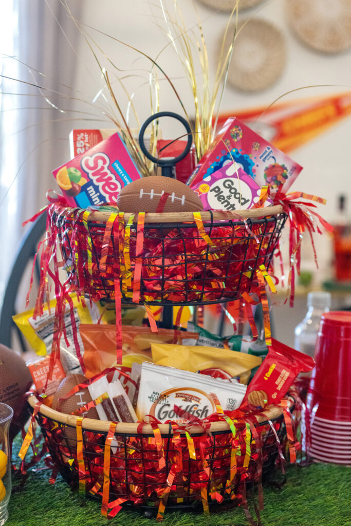 Super Bowl Party Football Treat Tray