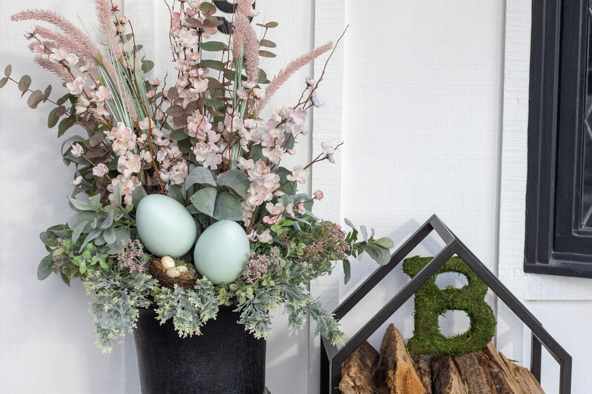 2023 Easter Front Porch Large Urn Arrangement